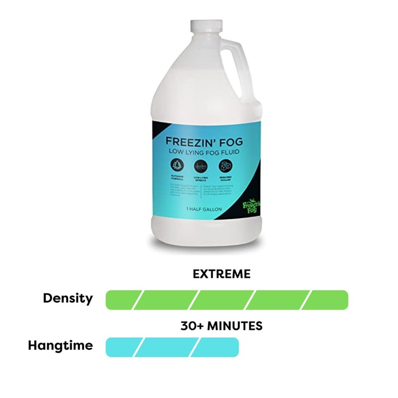 froggys fog Froggy's Fog Freezin Fog, Low-Lying Ground Fog Fluid for Professional and Home Haunters, Theatrical Effects, and More, Half Gallon - Image 3